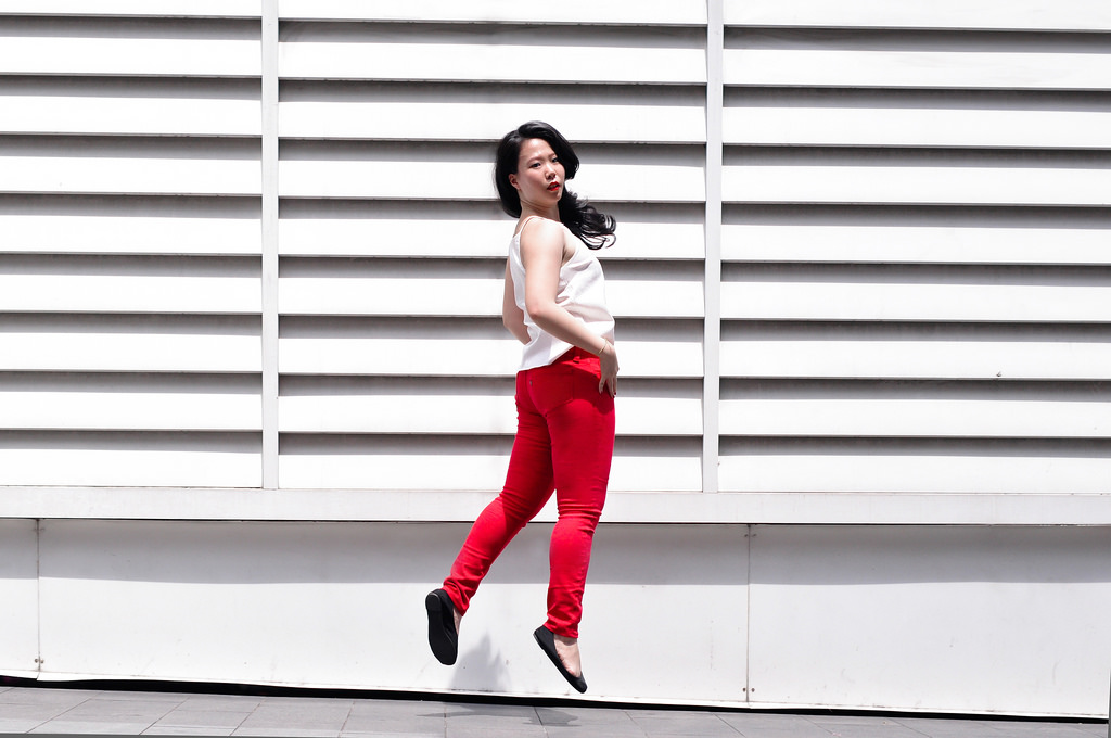 Red Jeans